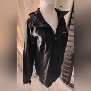 Columbia Women's  Black Arcadia Waterproof  Zip Up Jacket. Large
